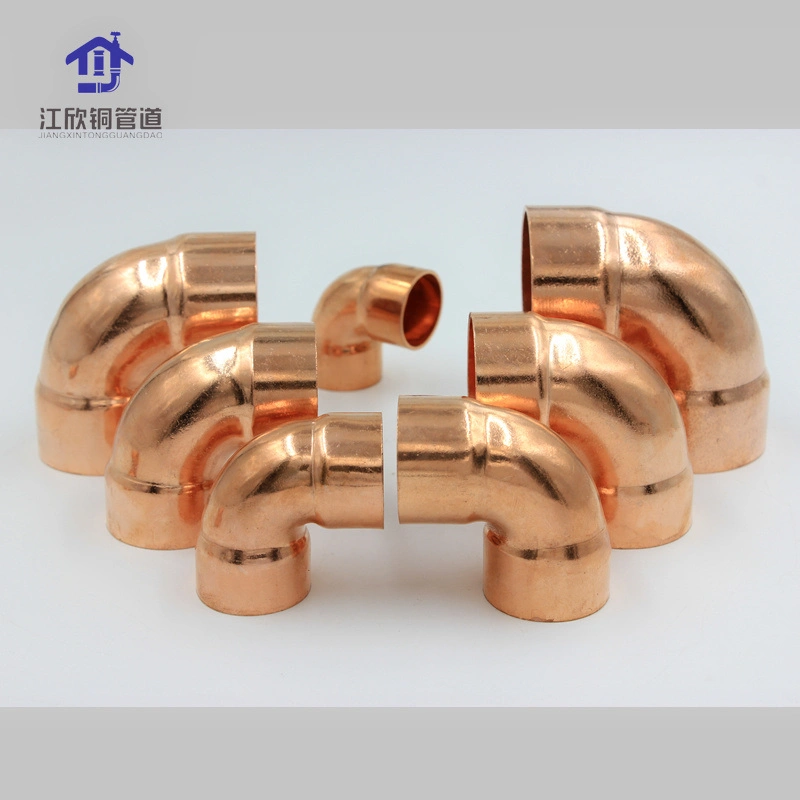 Copper Welding Coupling Tee Elbow U-Bend Refrigeration Pipeline Fitting